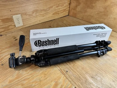 BUSHNELL  ADVANCED TRIPOD, FOR SPOTTING SCOPE, BINOCULARS, & CAMERAS 18.3-61” - Image 1 of 4