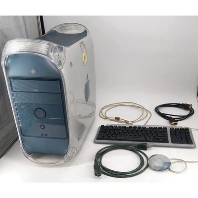 Apple PowerMac 3,1 M5183 PowerPC G4 400 MHz EMC1843 diente de sierra de grafito Foto 1 de 4