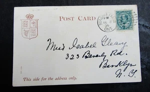 nystamps Canada Early Flight Cover Used $100         N28x048 - Picture 1 of 2