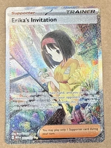 Pokémon TCG Erika's Invitation 203/165 Special Illustration Rare - Picture 1 of 2