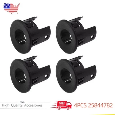 4PCS For 2007-2014 Chevrolet GMC 25844782 Bumper Parking Assist Sensor Housing Foto 1 de 4