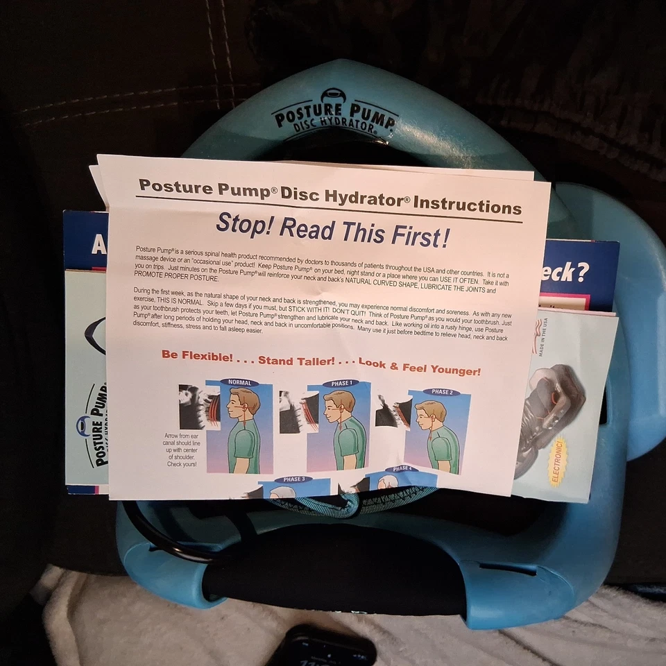 Posture Pump Full Deluxe Spine Neck Back Exerciser (4100-SX)