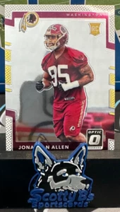 2017 Donruss Optic - Rookies Jonathan Allen #138 (RC) - Commanders - Picture 1 of 3
