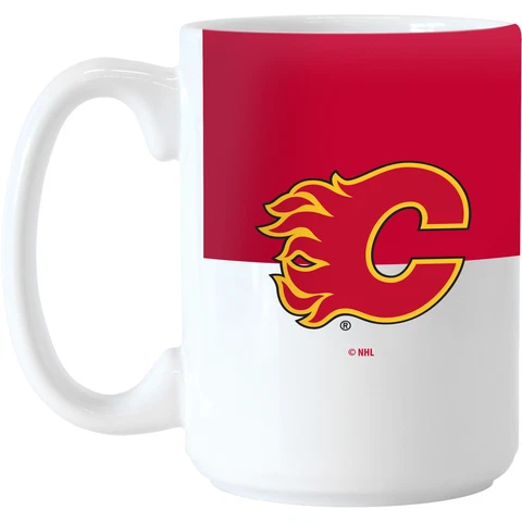 Calgary Flames 15oz. Colorblock Mug Cover
