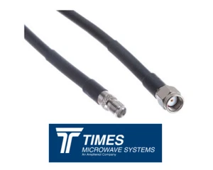 LMR-400 SMA Female SMA Male Helium Times Microwave Extension Cable Bobcat - Picture 1 of 5