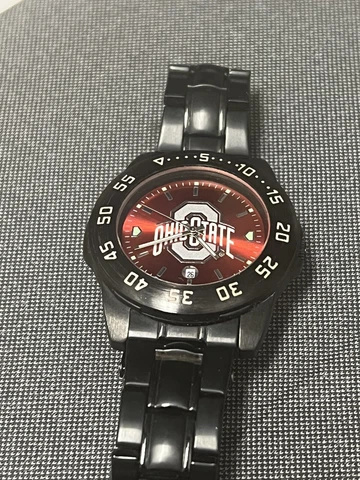 Ohio State Buckeyes Licensed Men Ncaa Fantom Anochrome Watch - Used Great Condit Cover
