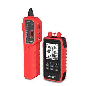 Medidor de potencia de fibra óptica NF-908S rojo todo en uno buscador de cables de red buscador de cables - Imagen 1 de 10