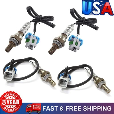 4x Sensor de oxígeno para Saturn Vue 3,6 L V6 2008 2009 Outlook 3,6 L V6 2007 2008 Foto 1 de 4