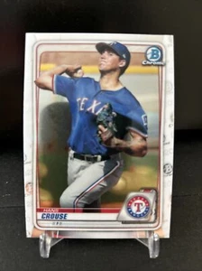 Bowman Chrome Prospects 2020 Hans Crouse Texas Rangers #BCP-119 - Imagen 1 de 2