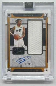 2023-24 Panini One & One Brice Sensabaugh Rookie Jumbo Jersey Auto #45/99 - Picture 1 of 2