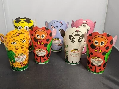 Hefty Zoo Pals Paper Cups 9 Ct Animal Safari Vintage Party Favors - Image 1 of 4