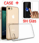 Hlle iPhone SE 3 2022 | SE 2 2020 Tasche Silikon Case Cover + 9H HD Schutzglas