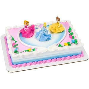 DecoSet® Disney Princess Once Upon a Moment Cake Topper 3-Pc Decorations Set ... - Picture 1 of 10
