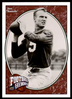 2008 Upper Deck Heroes #223 Paul Hornung - Image 1 of 2