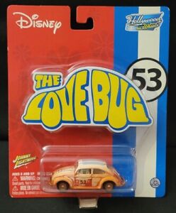 Johnny Lightning The Love Bug Herbie Goes Bananas Disney Hollywood on Wheels