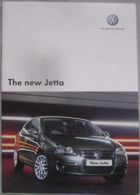 February 2006 Volkswagen Jetta Brochure Publication No. PVW210JE - Image 1 of 4