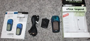 GARMIN eTrex Legend Blue Handheld LCD Display Waterproof GPS Navigator (NICE) - Picture 1 of 7