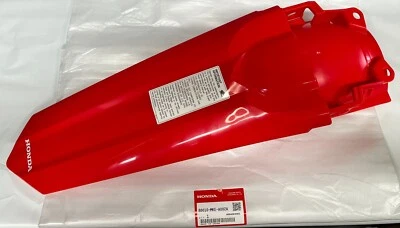 HONDA OEM REAR FENDER RED 2017-2022 CRF450R CRF450RX 80010-MKE-A00ZA - Image 1 of 4