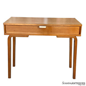 Mid-Century Modern Thonet Bentwood Console Table Writing Desk