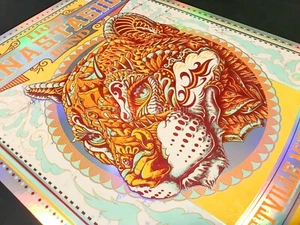 Bioworkz Trey Anastasio New Haven Rainbow Foil Variant #/35 Gig Art Print Poster - Picture 1 of 11