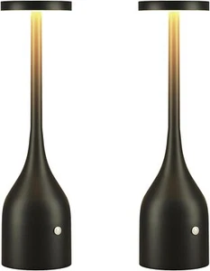 Cordless Table Lamp Set of 2, Rechargeable 5000mAh Battery Powered Outdoor - Picture 1 of 6