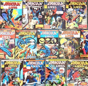 DRACULA LIVES. NUMBER'S BETWEEN 3-59. (13 ISSUES VINTAGE 1974-1975 MARVEL MAG.) - Picture 1 of 14