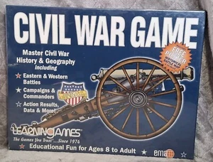 Civil War Game Learning History Geography Maps Educational Games Poster New - Picture 1 of 2