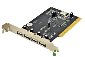 Adaptec AUA-4000C 4-portowa karta kontrolera USB 2.0 PCI 2217700-R - Zdjęcie 1 z 1