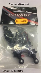 Coppia (n° 2) ammortizzatori Ricambio Turnigy 1:16 per Nitro Truggy e Buggy 4wd - Imagen 1 de 3