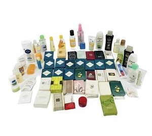 Lot 65 Hotel Travel Small Size Soap Shampoo Conditioner Lotion Toiletries - Picture 1 of 9
