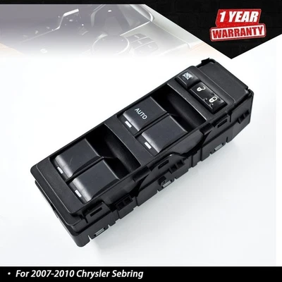 For 2004-2014 Dodge Avenger Jeep  4602780AA Power Window Switch w/AUTO Down - Image 1 of 4