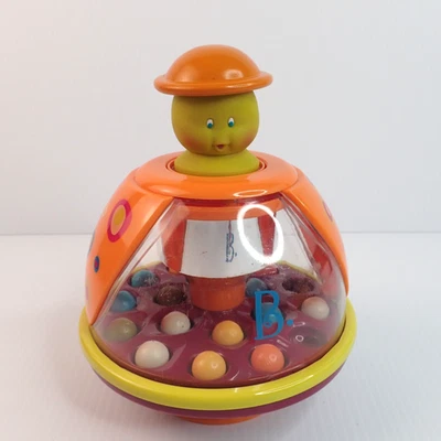 B Toys Poppitoppy Ball Popper Toy Tumble Top Spinning Balls Toddler Kids - Image 1 of 4