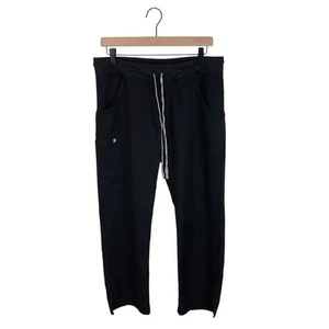 Figs Kade Cargo Scrub Pants Black Women's Size Medium Petite T21004P Nursing - Picture 1 of 9