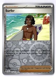 Surfer Reverse Holo Uncommon SV08: Surging Sparks 187/191 NM - Picture 1 of 2