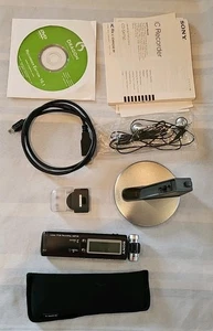 Enregistreur vocal numérique Sony ICD-SX750 testé portable avec livraison gratuite supplémentaire - Photo 1/12
