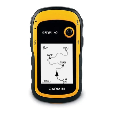 New Garmin eTrex 10 2.2 inch Handheld GPS Receiver Bundle Free Shipping   - Image 1 of 2