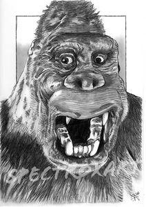 KING KONG ORIGINAL ART by Spectroxart - Picture 1 of 2