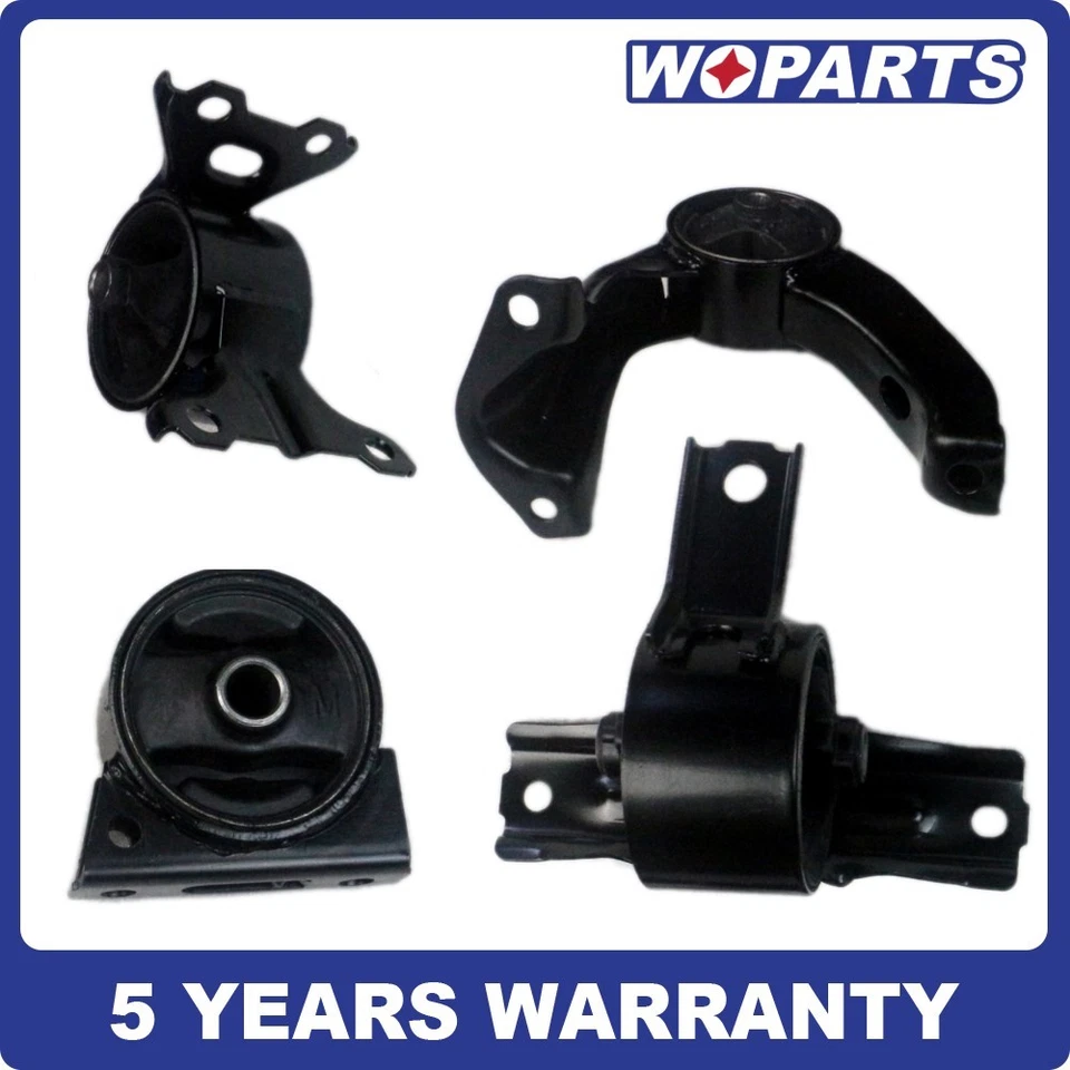 4PC Engine Motor & Trans Mount Fit For 2007-2016 Jeep Compass Patriot 2.0L 2 - Image 1 of 4