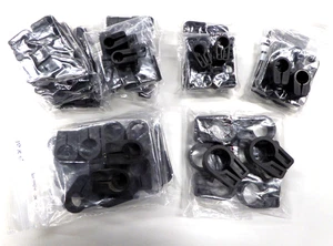 Joblot of Cable Cleats various Sizes 5, 6, 7, 9, 12 and brands 161 pieces NEW - Picture 1 of 9