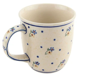 Polish Pottery 12 oz. Mug – Handcrafted Boleslawiec Stoneware by Zaklady - Picture 1 of 4