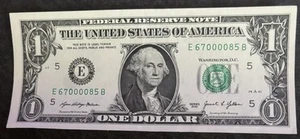 2021 Uncirculated Richmond $1 Bill June 7th 1985 Or Aug. 5th 1967 Birthday/Anniv - Picture 1 of 2