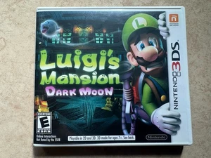 Luigi's Mansion Dark Moon (Nintendo 3DS, 2013) Sin Manual Auténtico Probado - Imagen 1 de 6