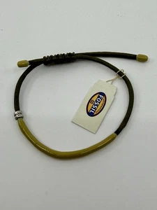 FOSSIL DIPPED Bracelet  Green And Yellow - Picture 1 of 7