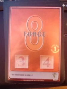 Star Wars Jedi Knights Scum and Villainy TCG 128U Force 8 - 1st Day Printing - Picture 1 of 1