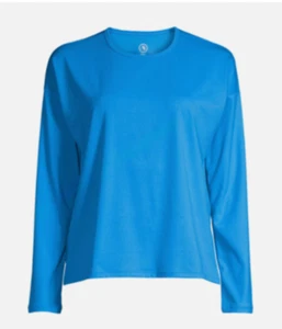 Neu mit Etikett Addison Bay Chancellor Oberteil Breakpoint blau Gr. M Langarm Pickleball NEU - Bild 1 von 3