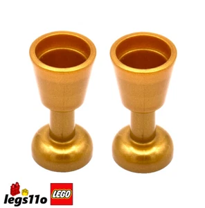 LEGO x2 Becher Weinglas - Minifigur Zubehör NEU 2343/6269 Farbe wählen - Bild 1 von 8