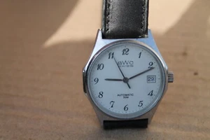 Orologio da polso uomo Swiss made ''BWC'' automatico /25 jewels/ - Foto 1 di 15