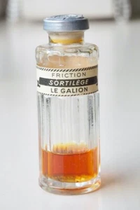 Vintage Miniature Perfume Bottle Sortilege by Le Galion C.1930s to Mid Century. - Picture 1 of 5