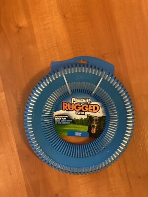 ChuckIt Blue Tough Inner Core Flight Floating Rugged Flyer Size Medium - Image 1 of 2