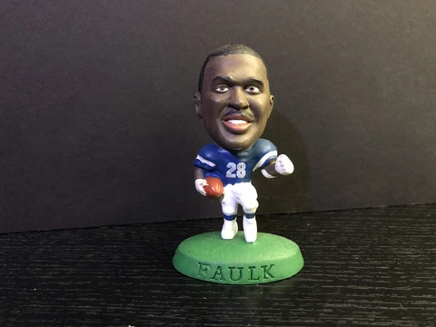 Marshall Faulk Indianapolis Colts NFL Action Figure Cover